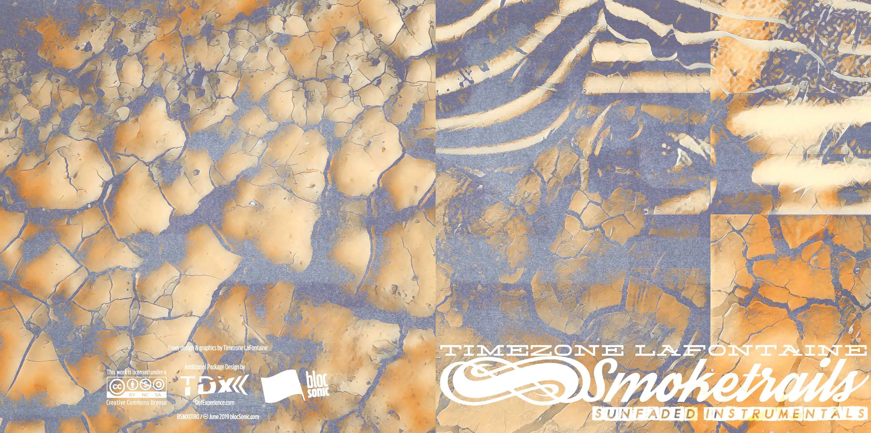 Album insert for “Smoketrails” by Timezone Lafontaine