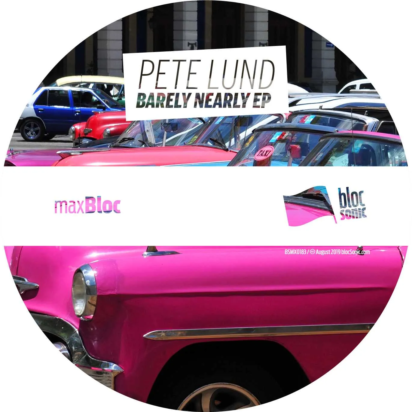 Album disc for “Barely Nearly EP” by Pete Lund