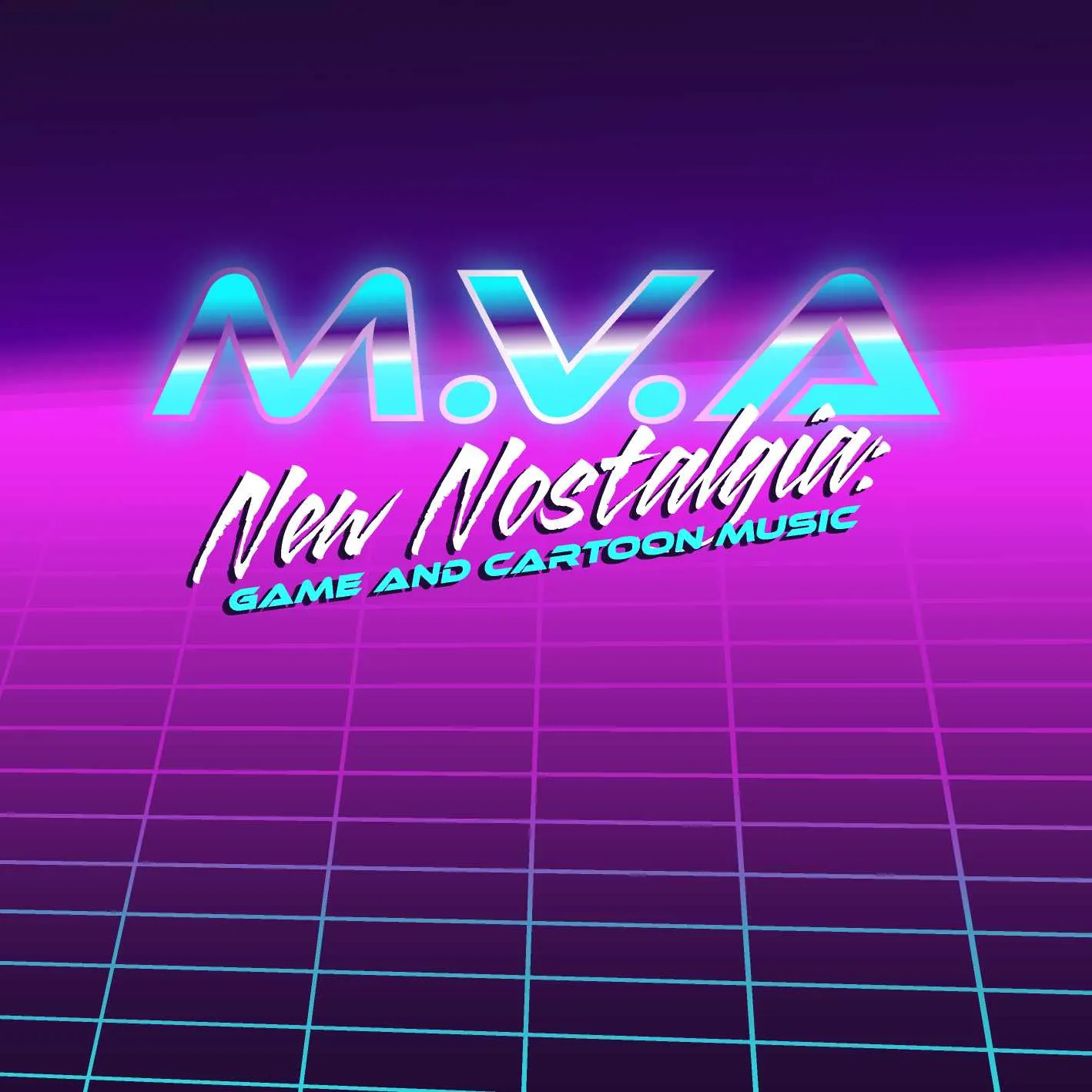 Album cover for “New Nostalgia: Game And Cartoon Music” by M.V.A