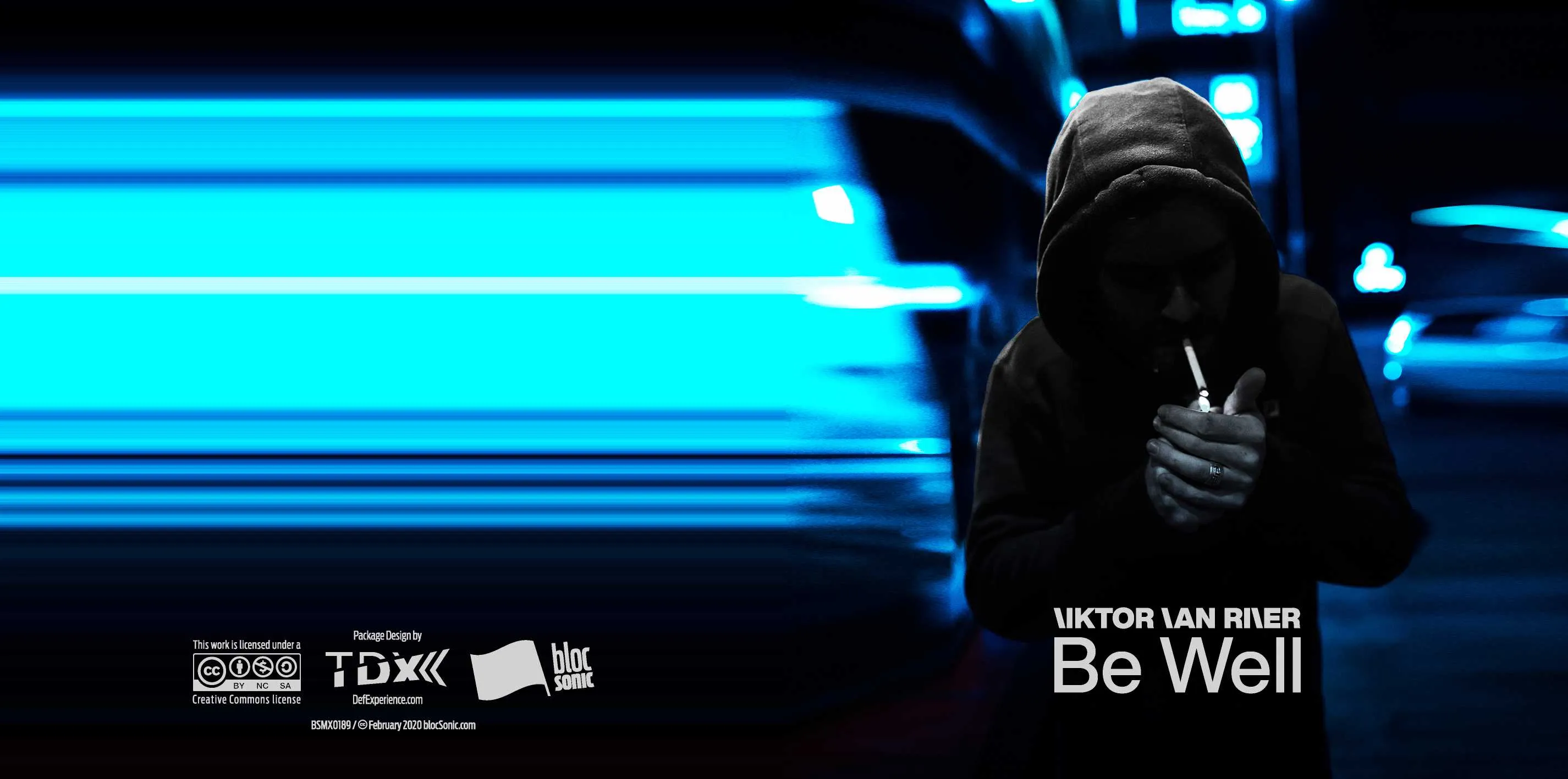Album insert for “Be Well” by Viktor Van River