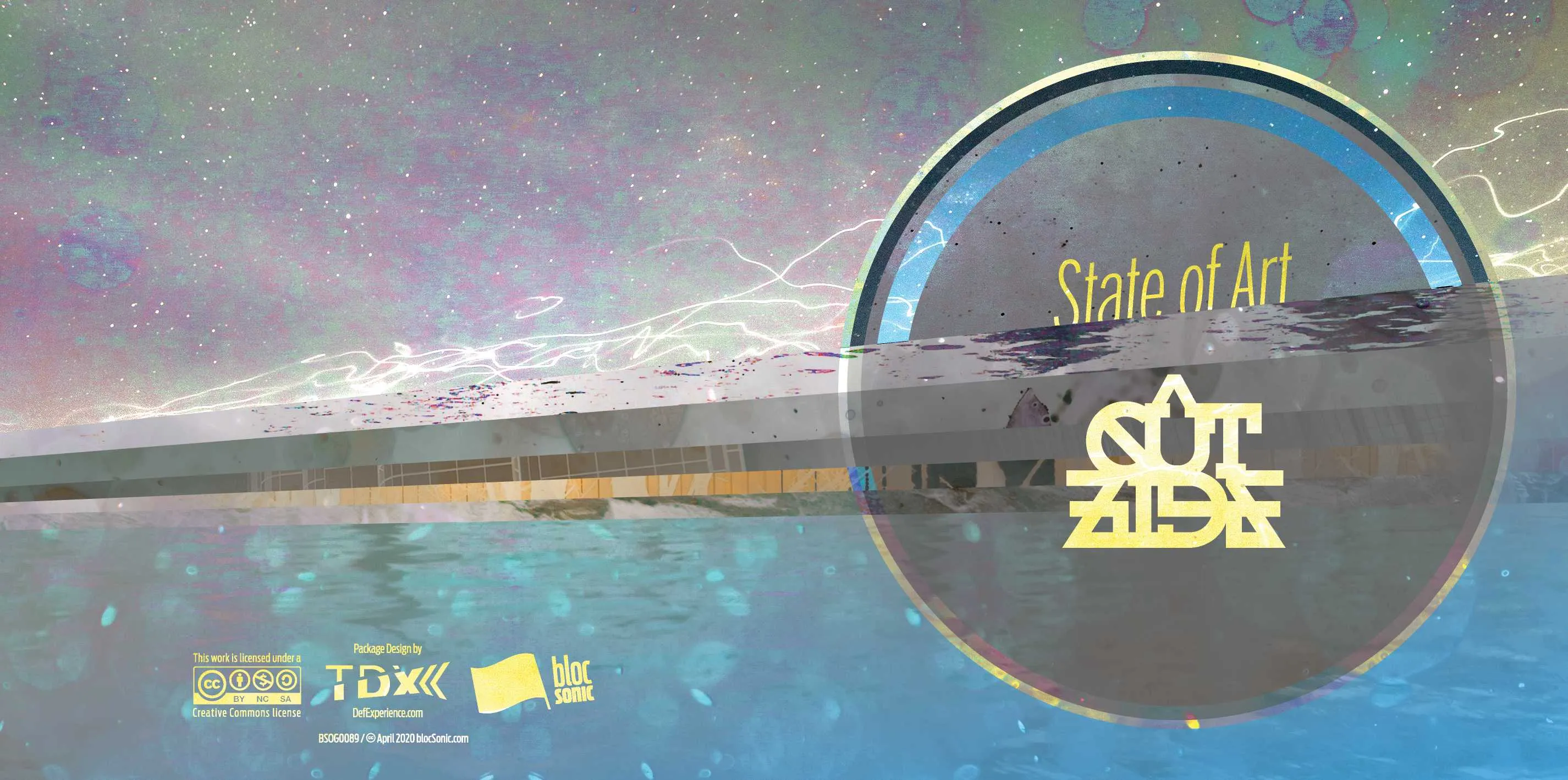 Album insert for “State of Art” by Cutside