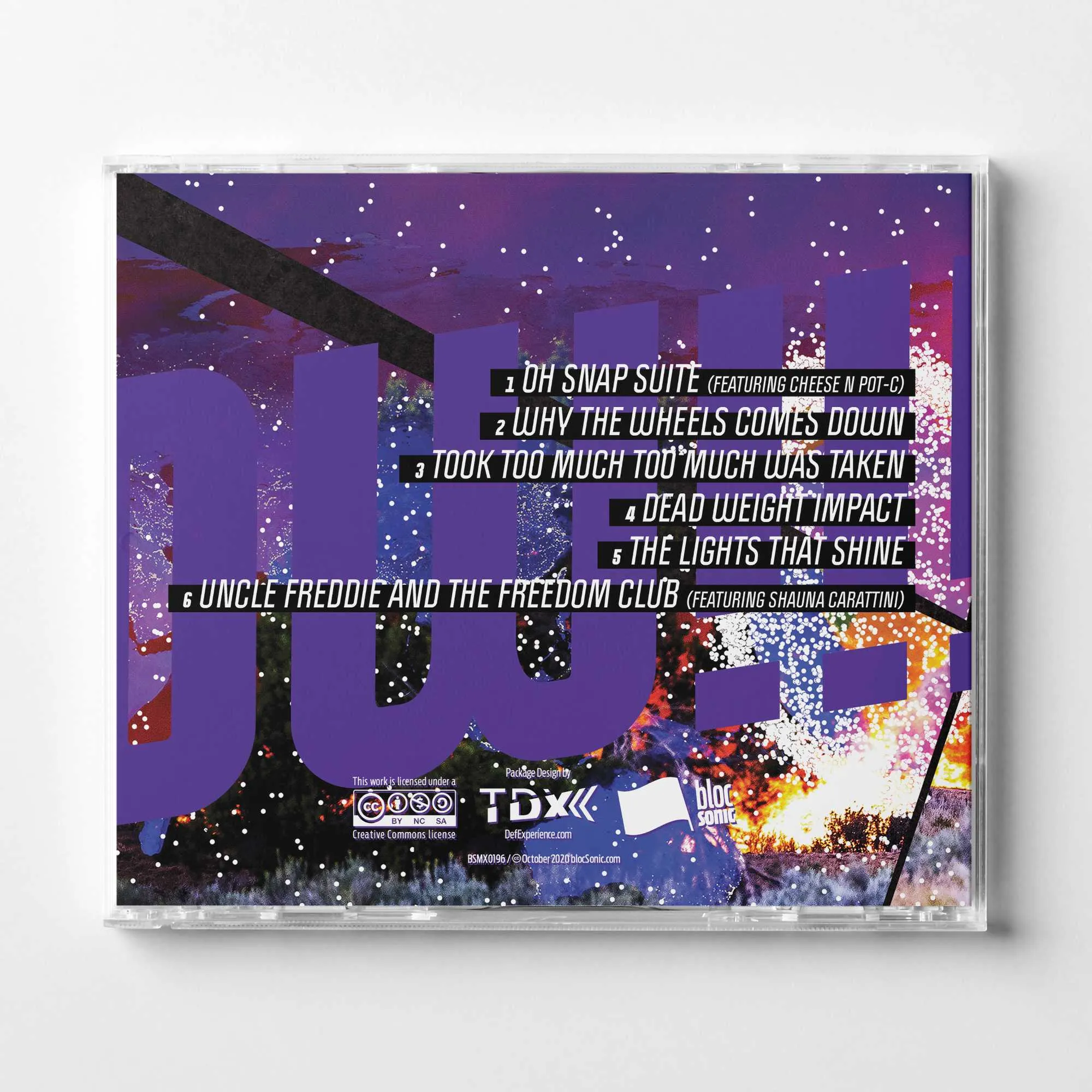 Album promo for “Whatevs Is Clevs” by OWTRIPLEBANG