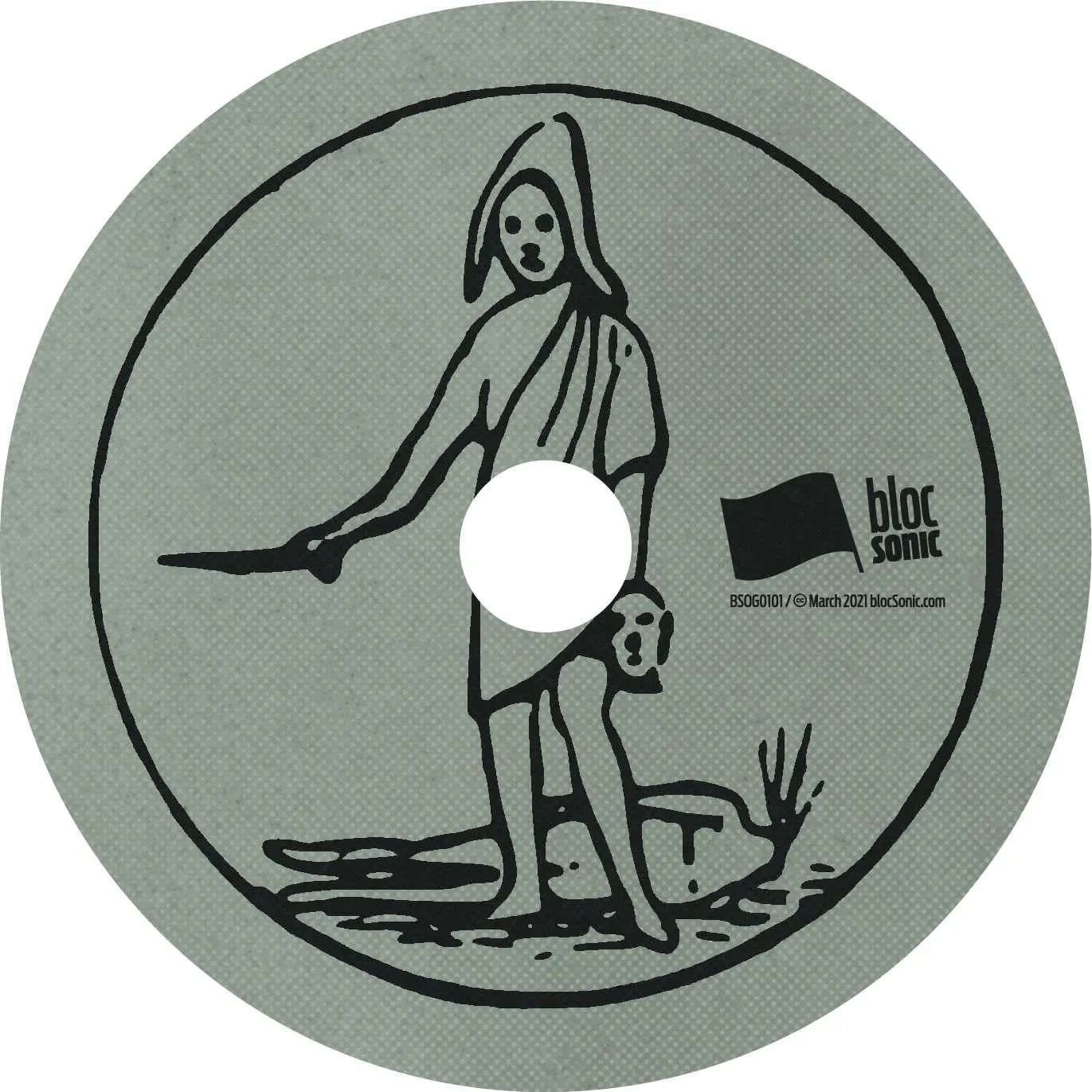 Album disc for “Wall Of Sound” by KLSHNKV