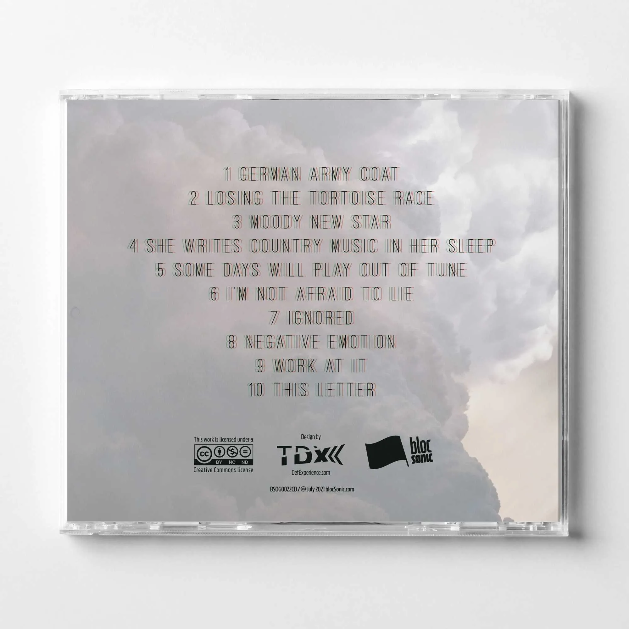 Album promo for “Losing The Tortoise Race” by Liam Stewart