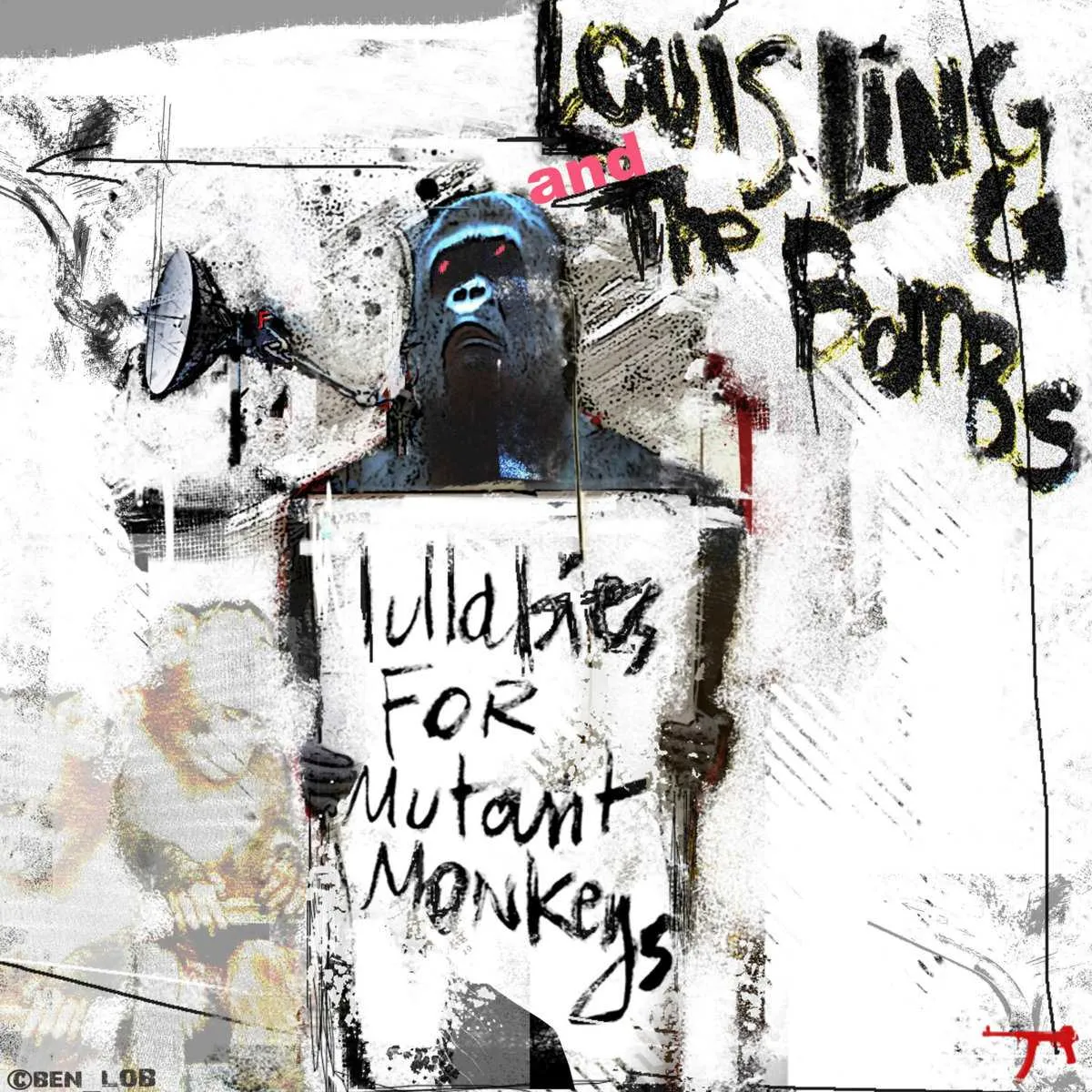 Cover art for Lullabies for Mutant Monkeys
