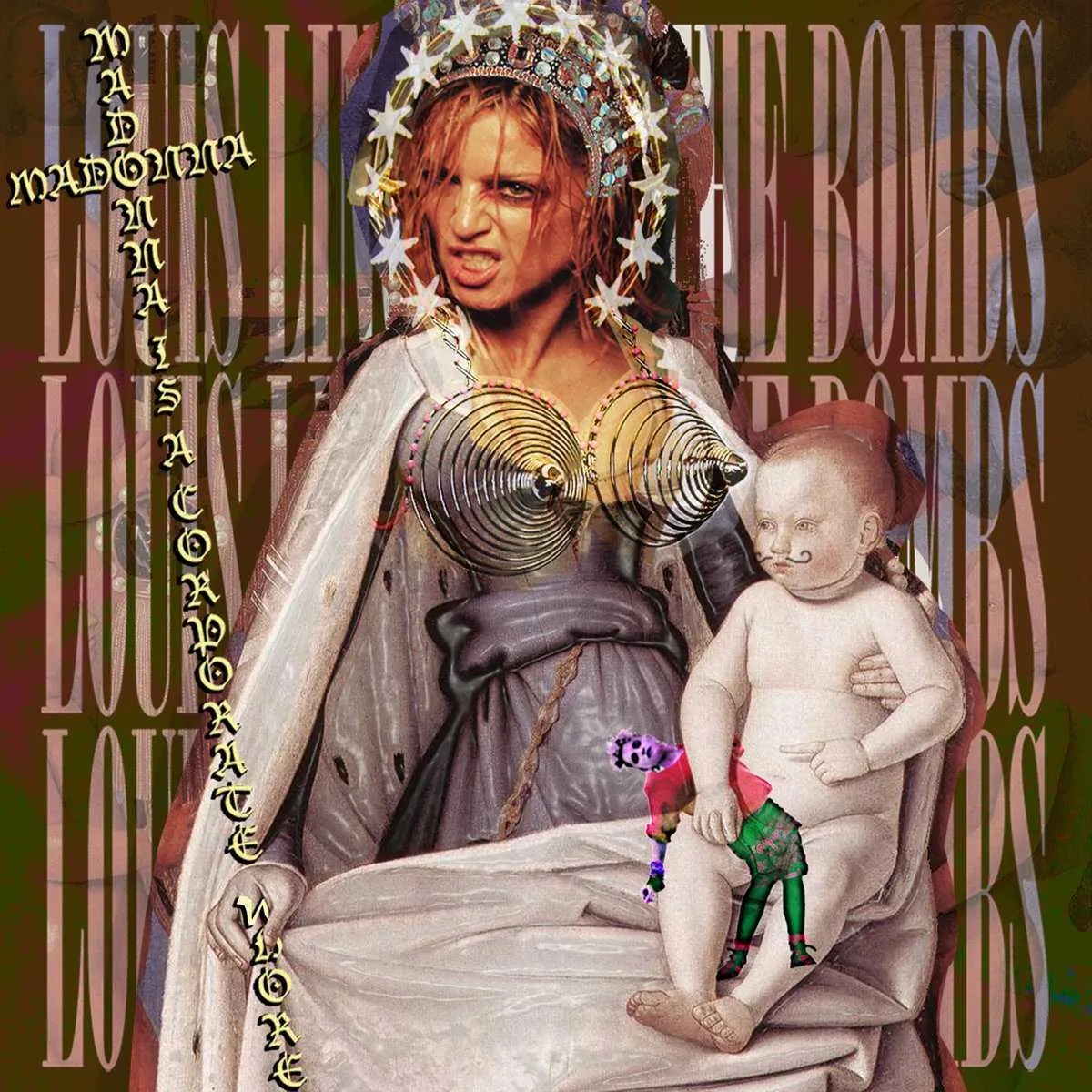 Cover art for Madonna is a corporate whore EP
