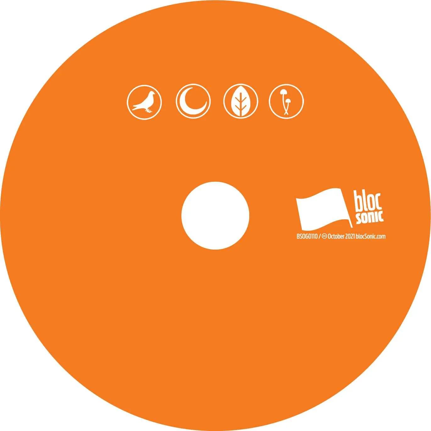 Album disc for “Grey” by Moki Mcfly