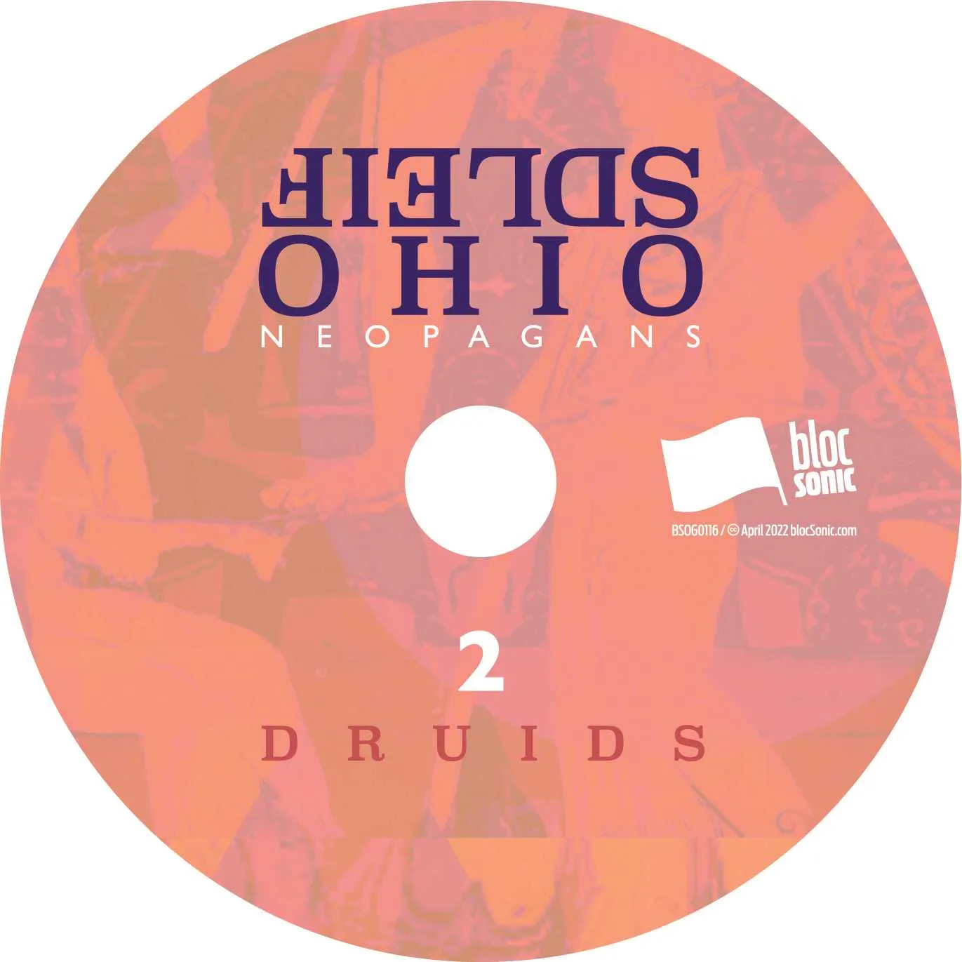 Album disc for “Neopagans” by Fields Ohio