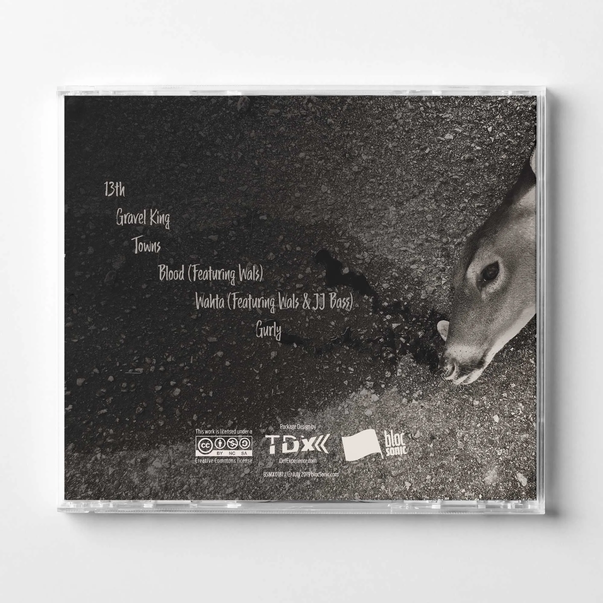 Album promo for “Gravel King” by A.Moss