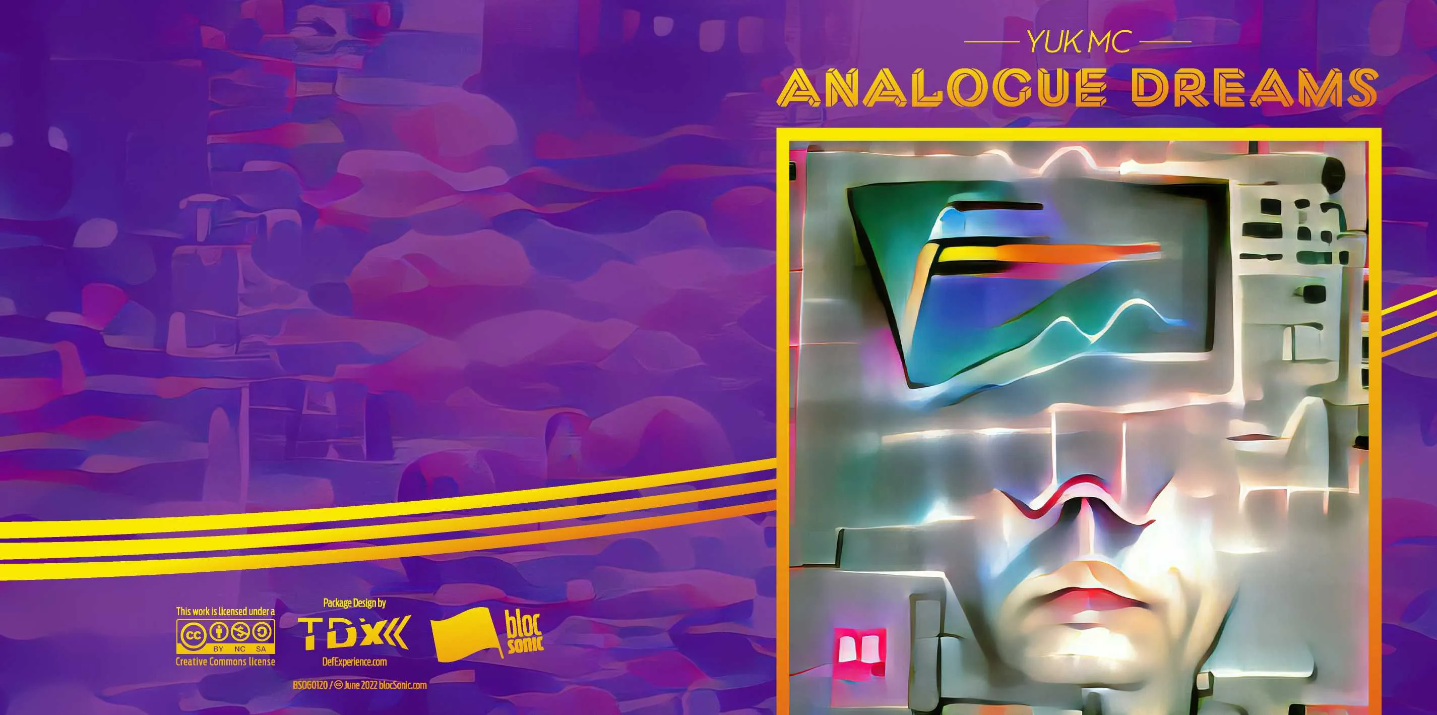 Album insert for “Analogue Dreams” by Yuk MC