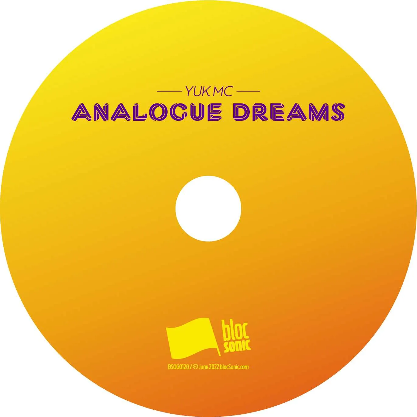 Album disc for “Analogue Dreams” by Yuk MC