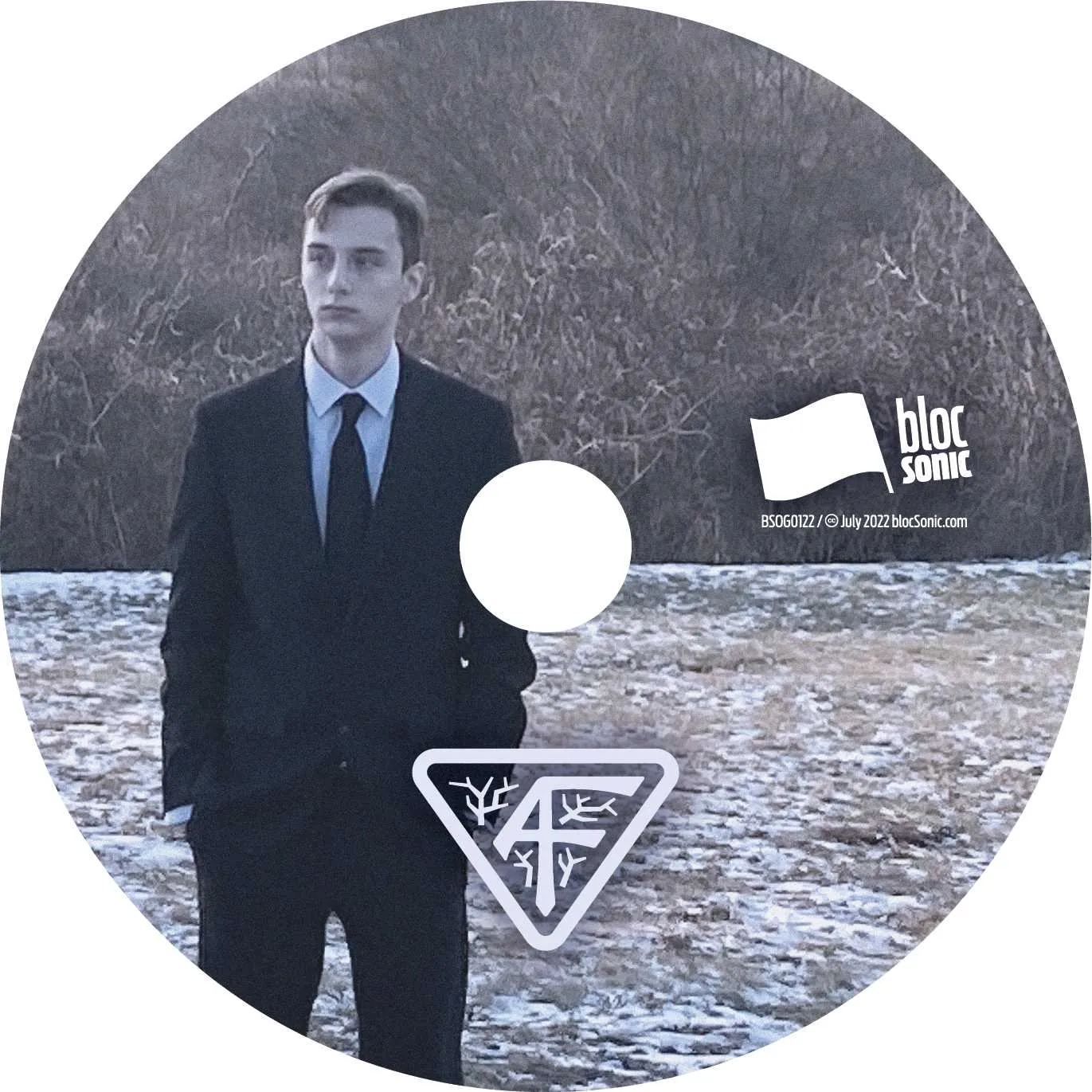 Album disc for “Galaxy” by Alex Franklin