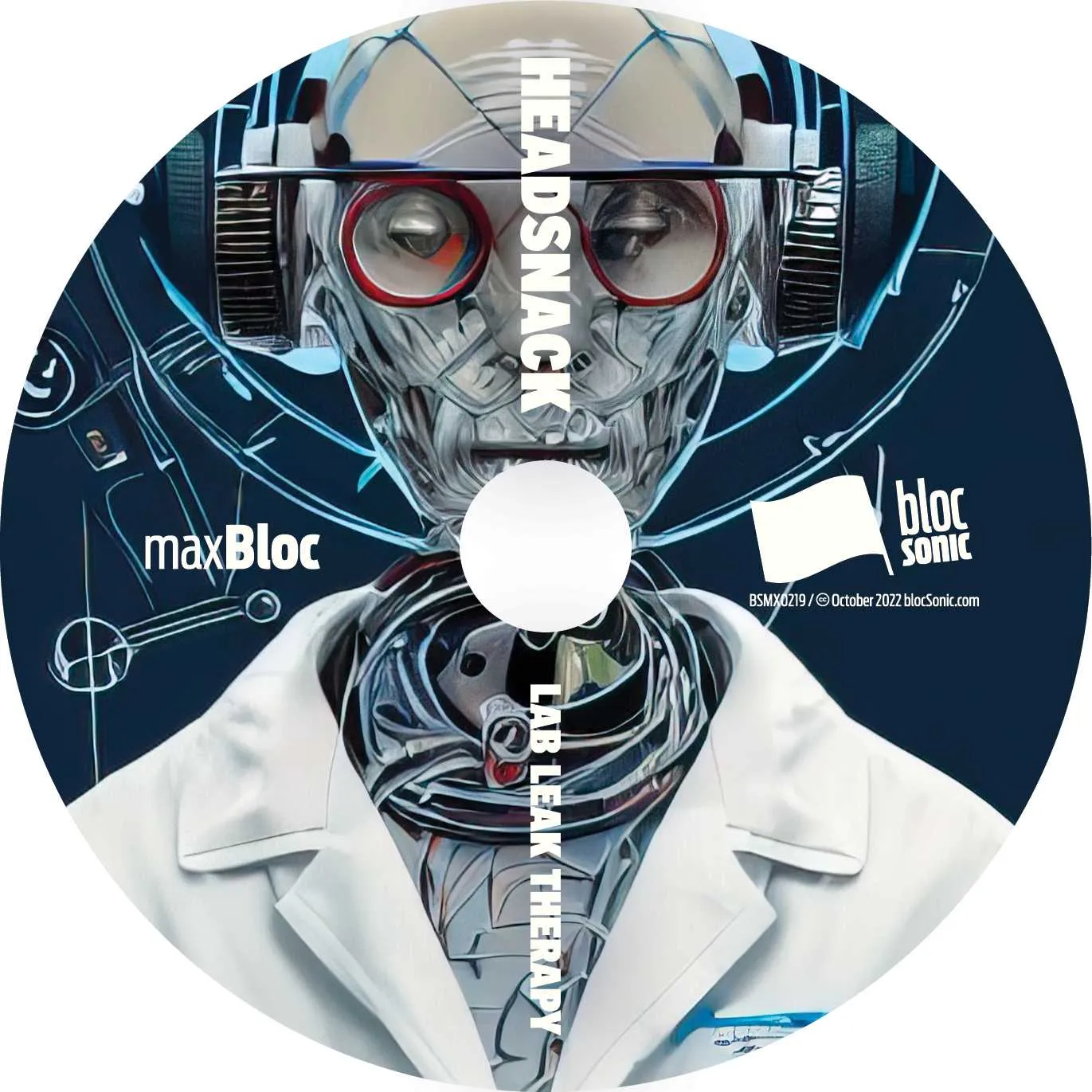 Album disc for “Lab Leak Therapy” by Headsnack