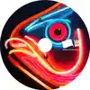 Album disc for “Neon” by Me As In You