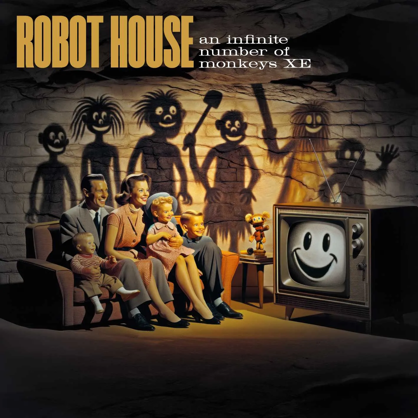 Album cover for “An Infinite Number Of Monkeys XE” by Robot House