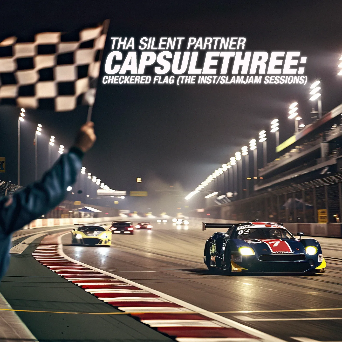 Cover art for “CAPSULETHREE: Checkered Flag (The Inst/SlamJam Sessions)” by Tha Silent Partner
