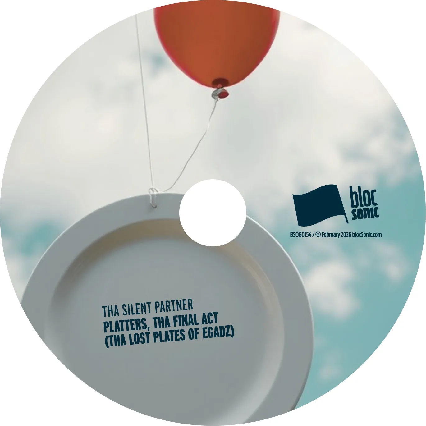 Album disc art for “Platters, Tha Final Act (Tha Lost Plates Of Egadz)” by Tha Silent Partner