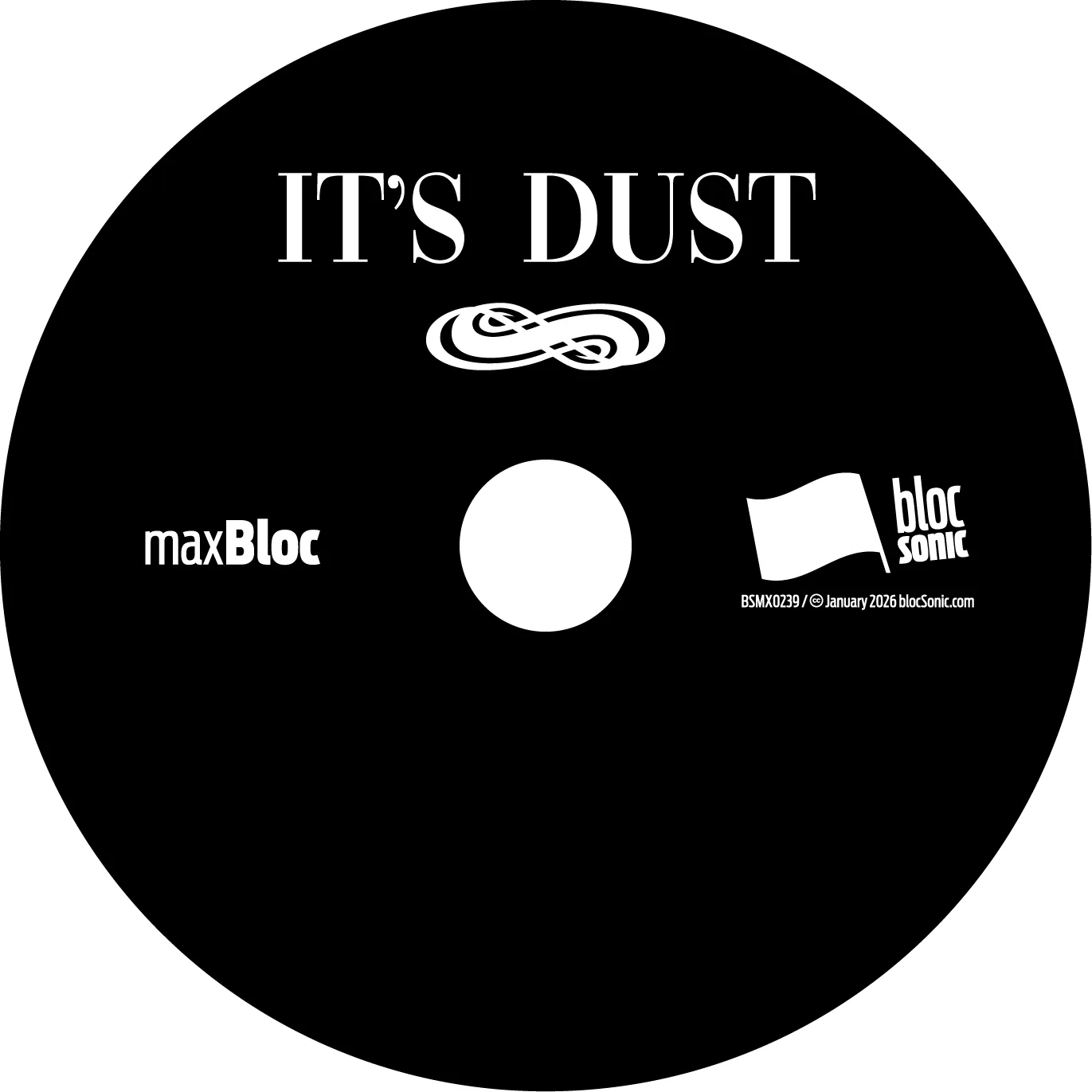 Album disc art for “It’s Dust” by Timezone Lafontaine