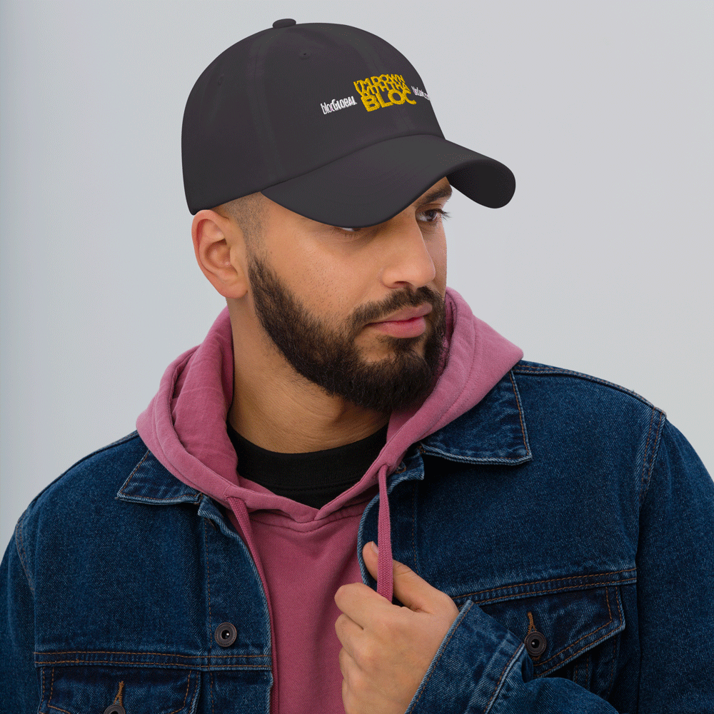 Image preview of “I'm Down With Tha Bloc Dad Hat (Dark Gray)”